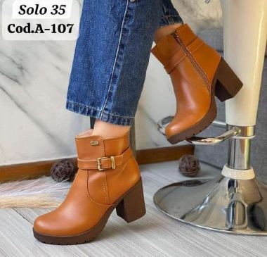 BOTINES DAMA CUERO TRUJILLANO