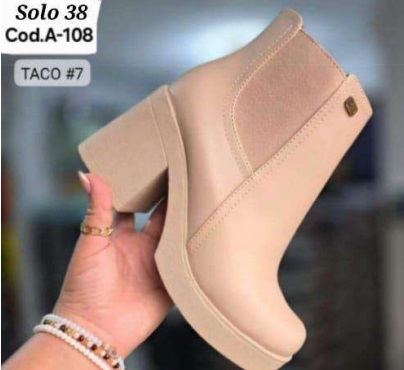 BOTINES DAMA CUERO TRUJILLANO