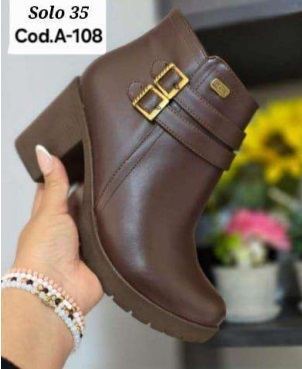 BOTINES DAMA CUERO TRUJILLANO