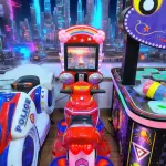 Simulador moto pantalla 3D