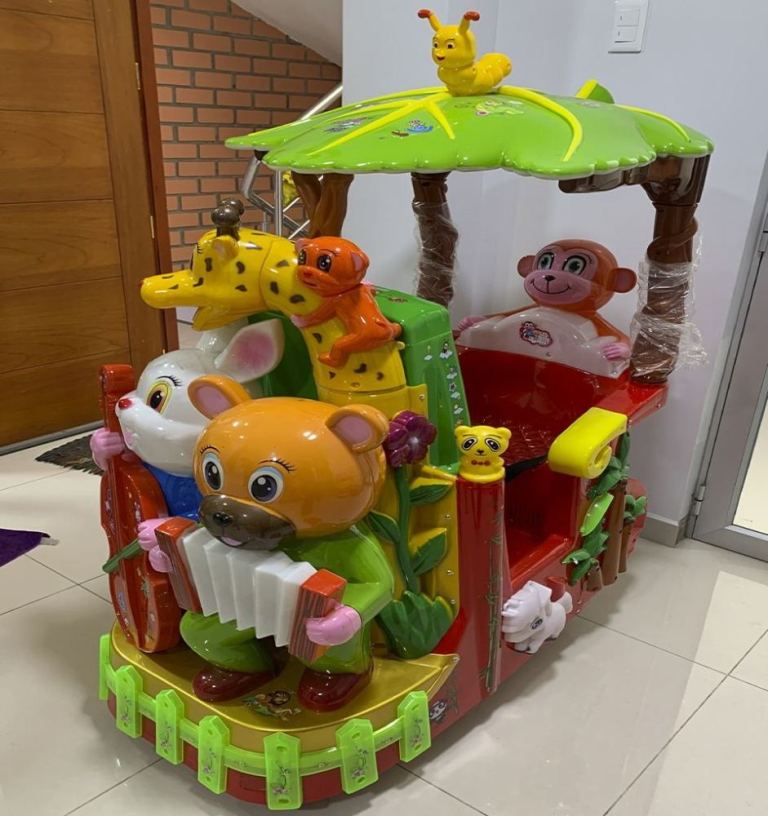 Kiddie Rider modelo mundo animal