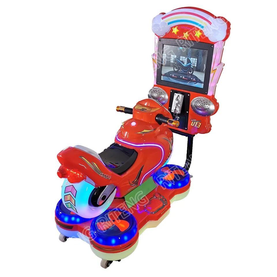Simulador moto pantalla 3D