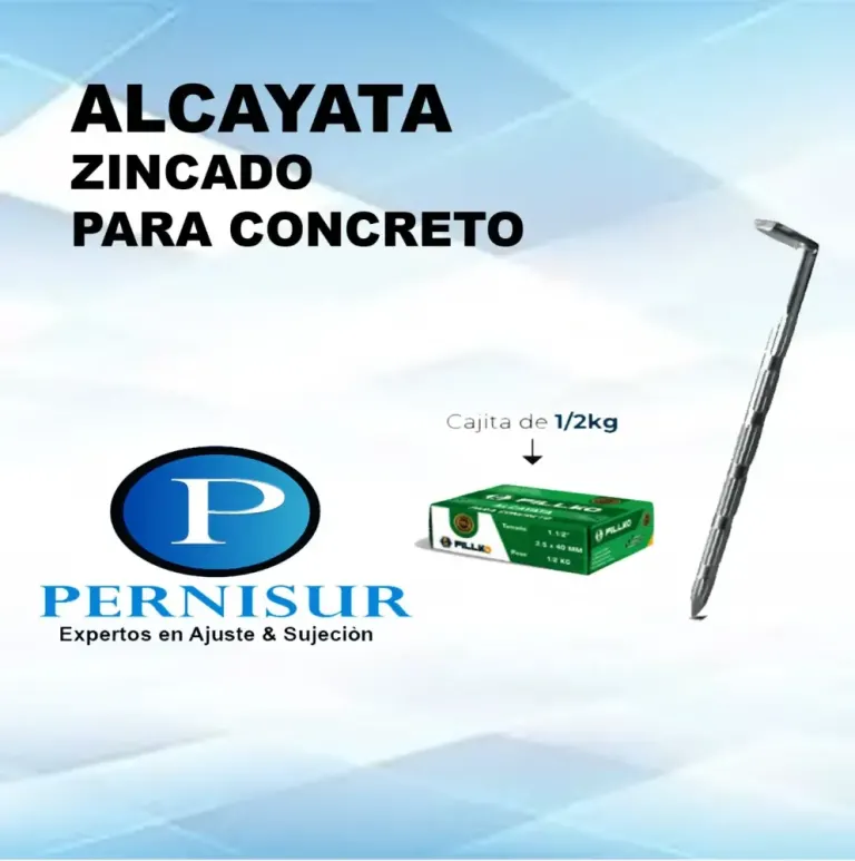 ALCAYATAS PARA CONCRETO