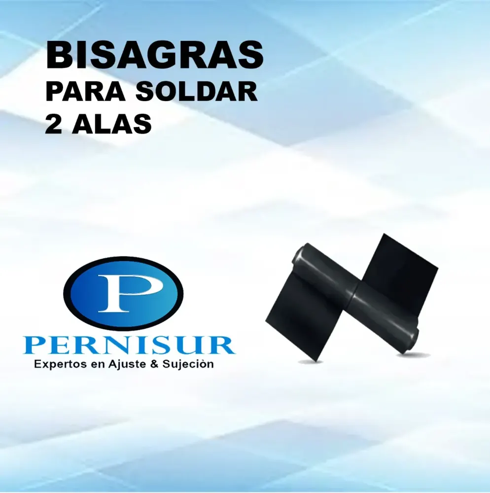 Bisagras para soldar Rectificadas
