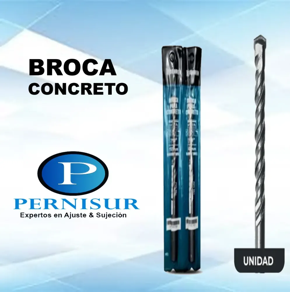 BROCAS PARA CONCRETO