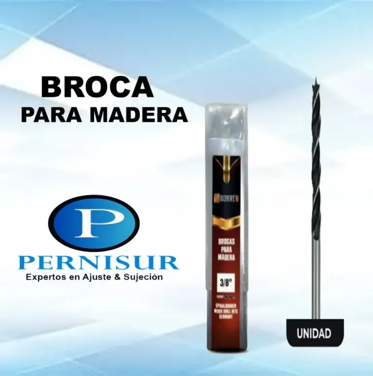 BROCAS PARA MADERA