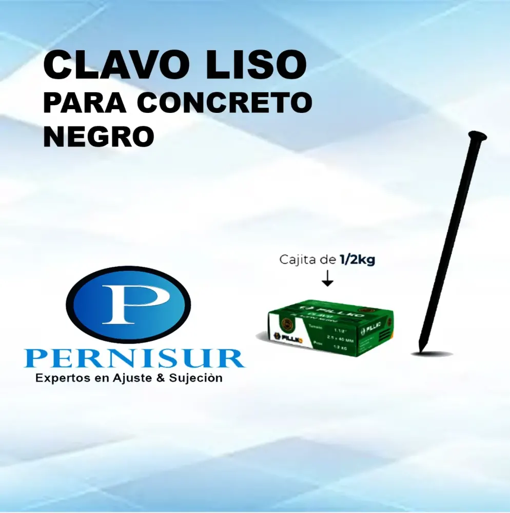 CLAVOS ACERO LISO