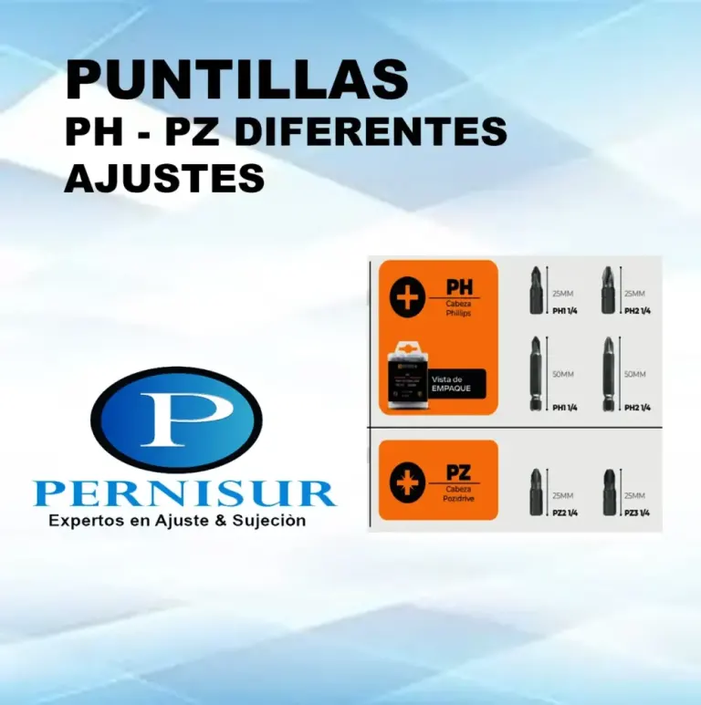 PUNTILLAS PARA TORNILLOS