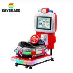 Simulador interactivo EAYSHARE con pantalla y volante