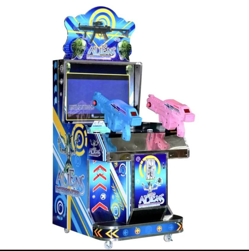 Arcade juego de disparo aliens