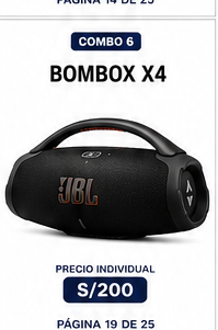Parlante JBL Bombox X4