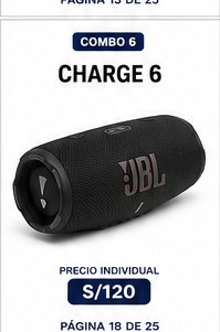 Parlante JBL Charge 6